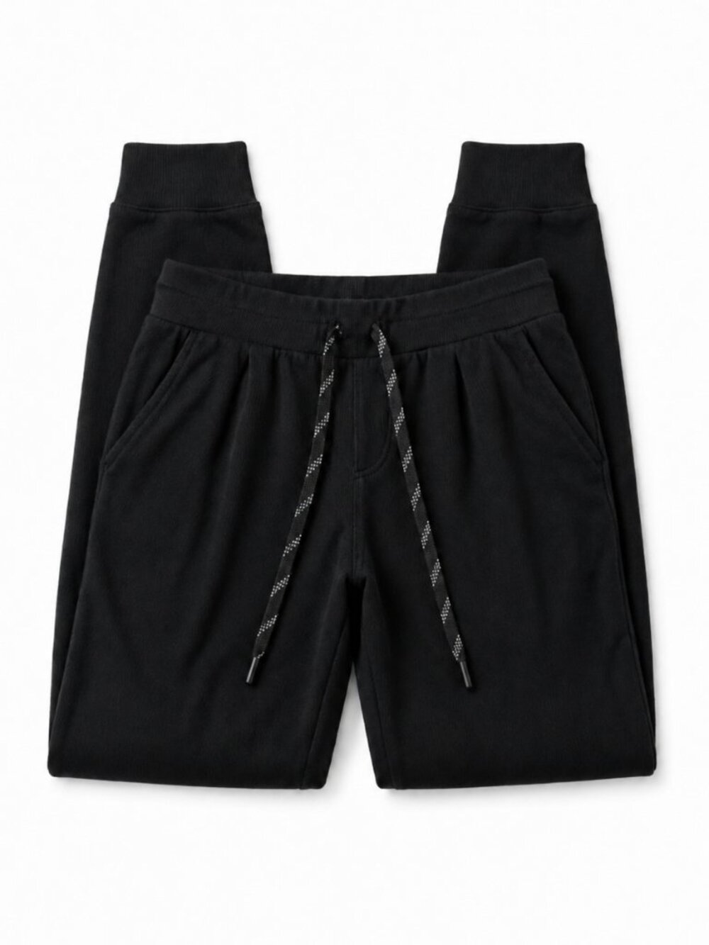 Marc New York Andrew Marc Women's Black Drawstring Jogger Pants, S